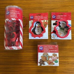 Misc Wilton Christmas Cookie Cutter Set